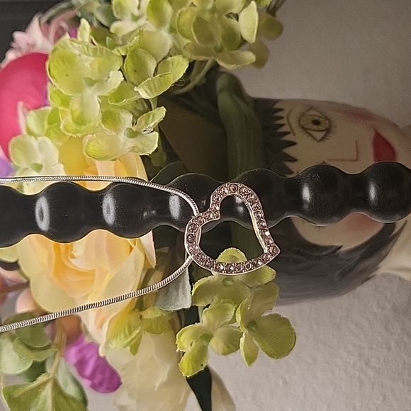 Swarovski Crystal Heart Necklace Pendant - Picture 3 of 4